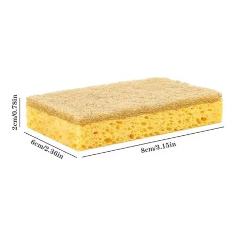 10 Pack Natural Scouring Pads - Biodegradable - Image 2