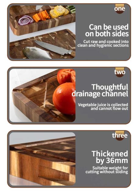 Premium Acacia Wood Cutting Board - Image 2